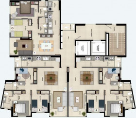 Apartamento com 2 Quartos à Venda, 61 m² em Estados - João Pessoa