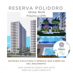 Apartamento com 2 Quartos à Venda, 53 m² em Várzea - Recife