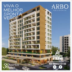 Apartamento com 3 Quartos à Venda, 165 m² em Ponta Verde - Maceió