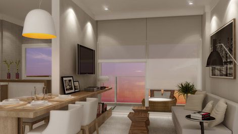 Imagem de fundo do condomínio Condomínio Quantum Santos - Boqueirão - Santos - SP