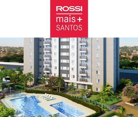Imagem de fundo do condomínio Condomínio Rossi Mais Santos - Castelo - Santos - SP