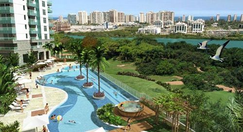 Imagem de fundo do condomínio Condomínio Royal Green - Barra Da Tijuca - Rio De Janeiro - RJ