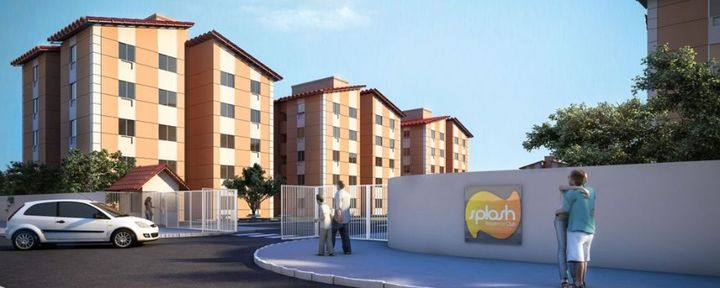 Imagem de fundo do condomínio Condomínio Splash Residence Club - Campo Grande - Rio De Janeiro - RJ
