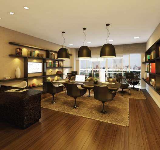 Imagem de fundo do condomínio Condomínio Trinity Life Style By Meliá Comercial - Gonzaga - Santos - SP