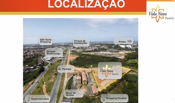 Imagem de fundo do condomínio Condomínio Vida Nova Paralela - Itapuã - Salvador - BA