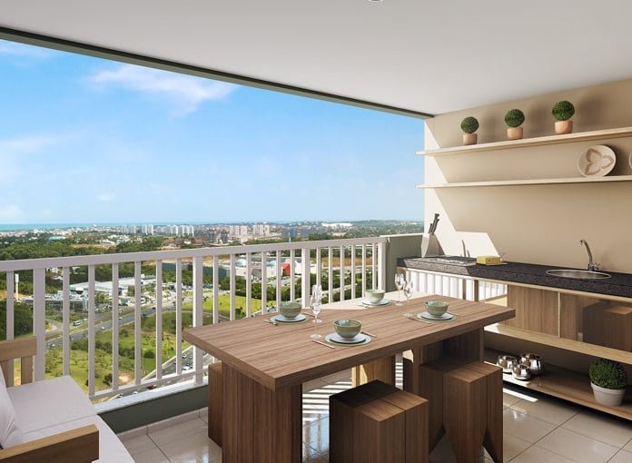 Imagem de fundo do condomínio Condomínio Vila Allegro - Paralela - Salvador - BA