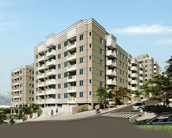 Imagem de fundo do condomínio Condomínio Vivendas Do Castelo - Pechincha - Rio De Janeiro - RJ