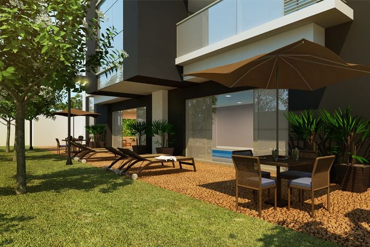 Imagem de fundo do condomínio Condomínio Win Água Verde - Batel - Curitiba - PR