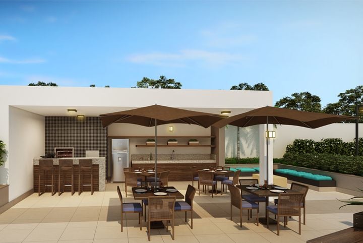 Imagem de fundo do condomínio Condomínio Win Água Verde - Batel - Curitiba - PR