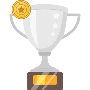 Ícone troféu bronze