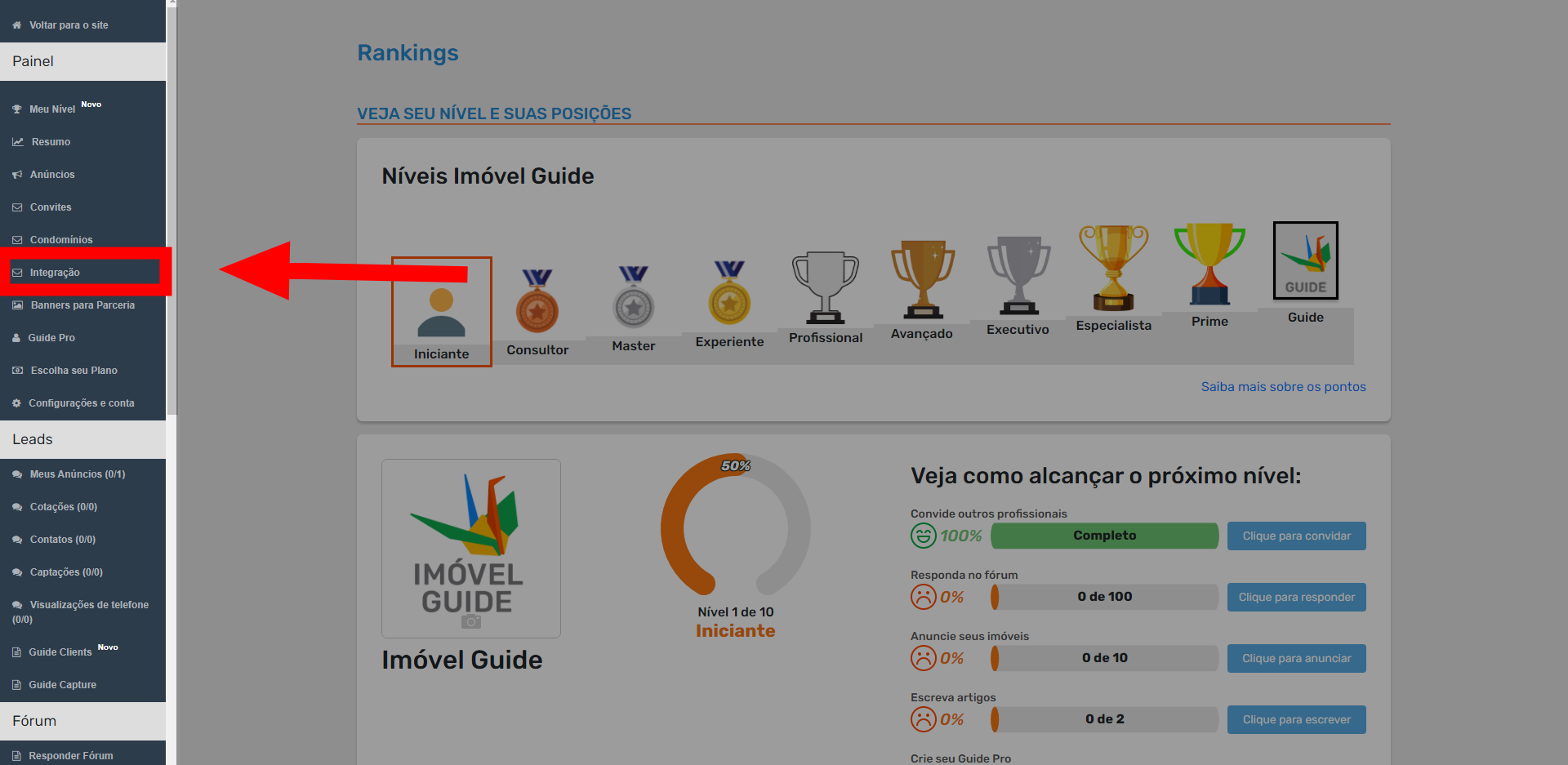 integracao imovel guide